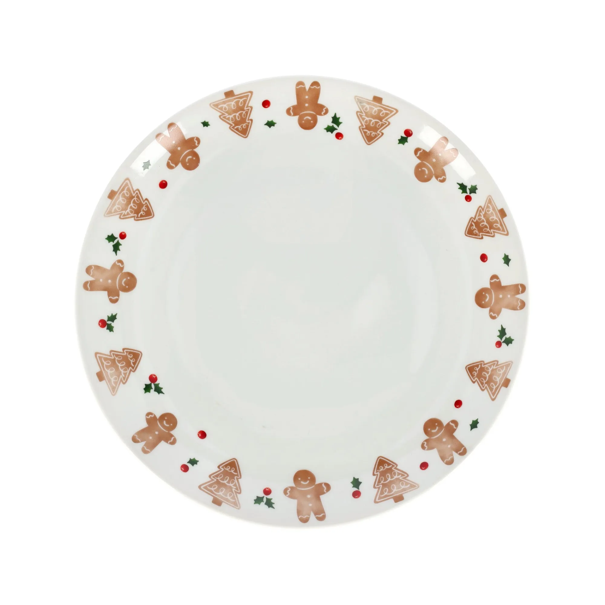 Van Cranenbroek Kerstdecoratie>Bord Ginger Christmas 26cm