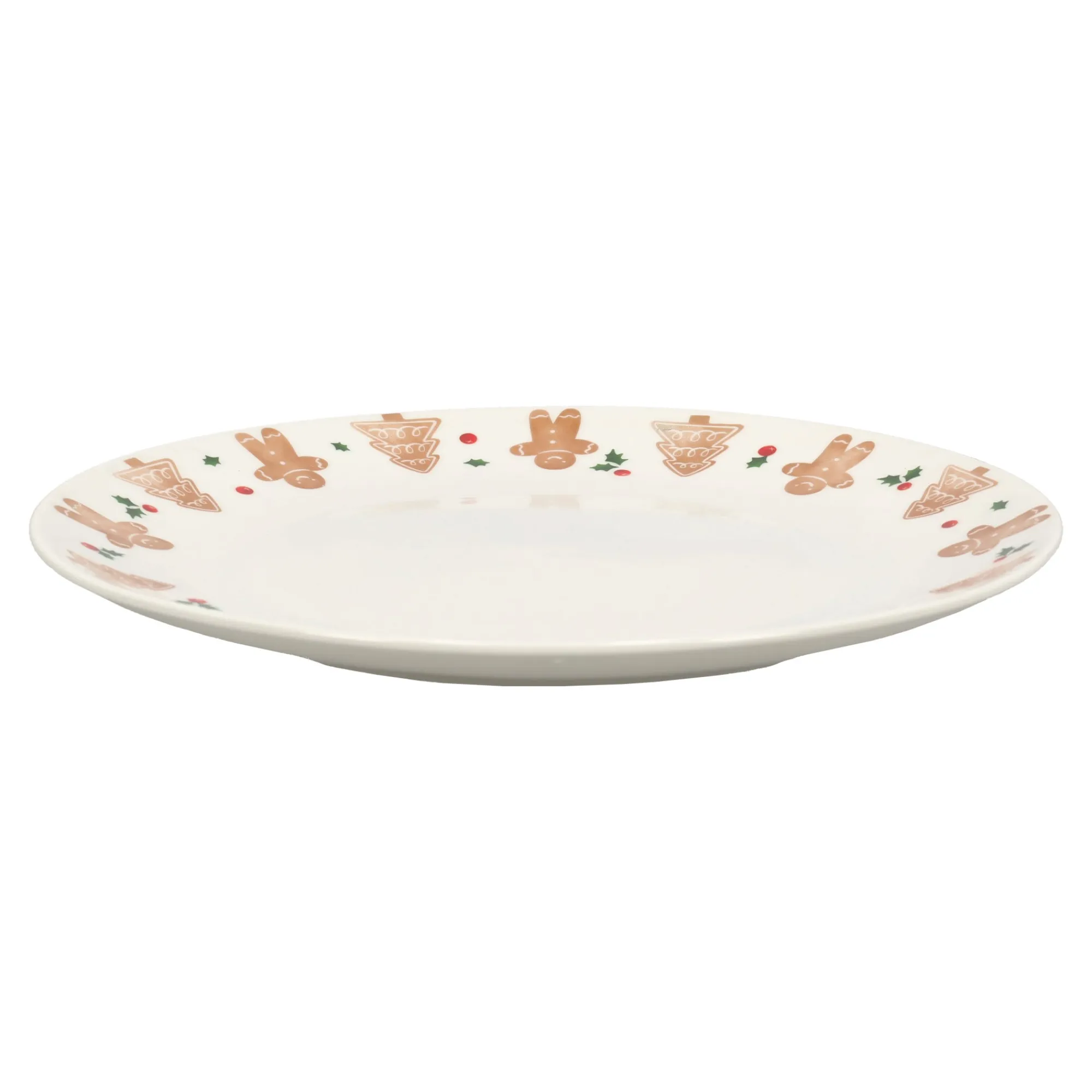 Van Cranenbroek Kerstdecoratie>Bord Ginger Christmas 26cm