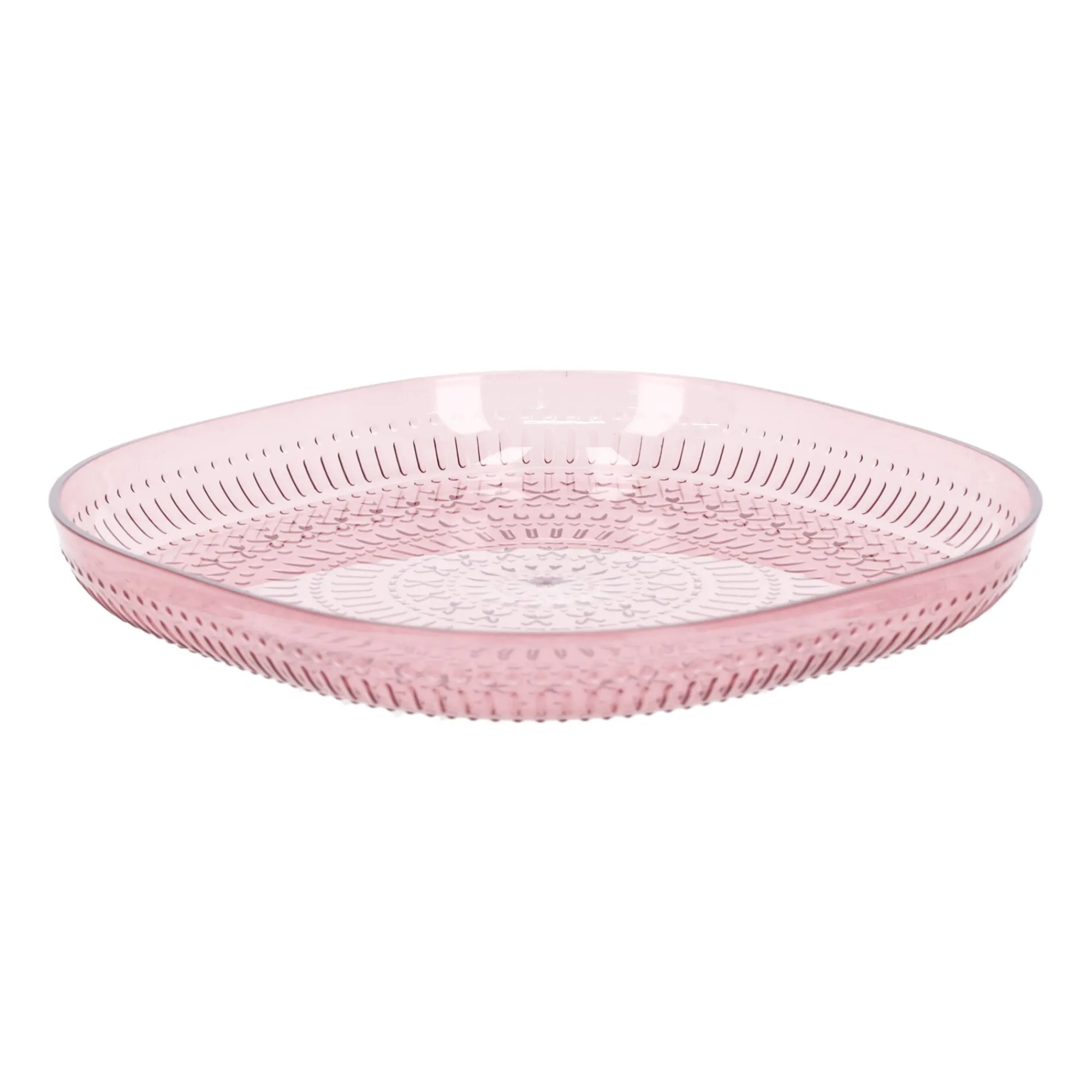 Decoris Koken & Tafelen>Bord plastic 20 cm 2 assorti