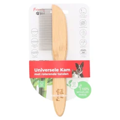 Friendly Pet Hondenverzorging>Borstel huisdier 31tanden bamboo FP