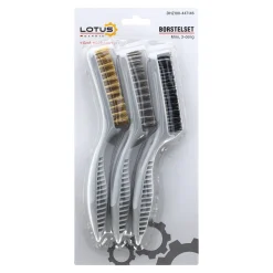 Lotus Handgereedschap>Borstelset mini 3-delig