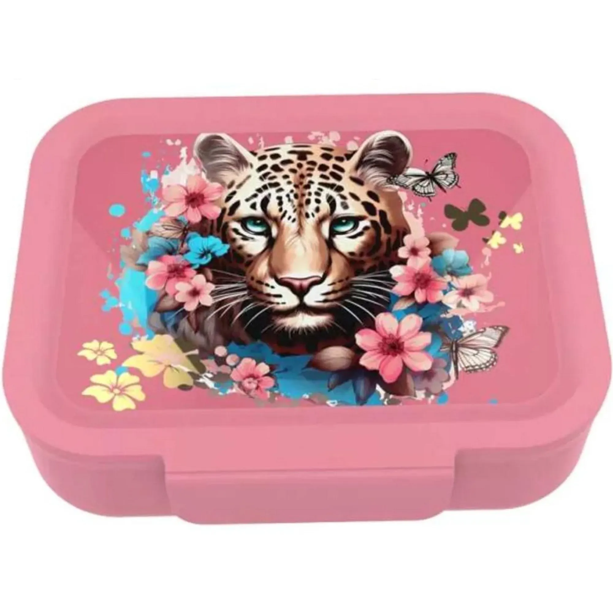 Lunch Buddies Koken & Tafelen>Brooddoos cheeta