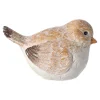 Woondecoratie>Bruine vogel 11 x 6 x 6 cm 2 assorti