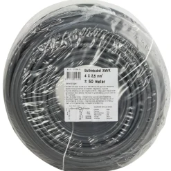 Q-link Installatiemateriaal>Buitenkabel 50 m 4 x 2.5 mm² XMVK