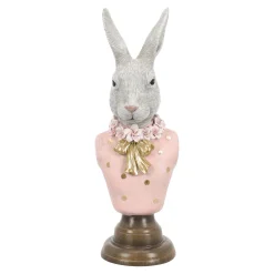 O'malley Pasen>Buste konijn roze 39cm
