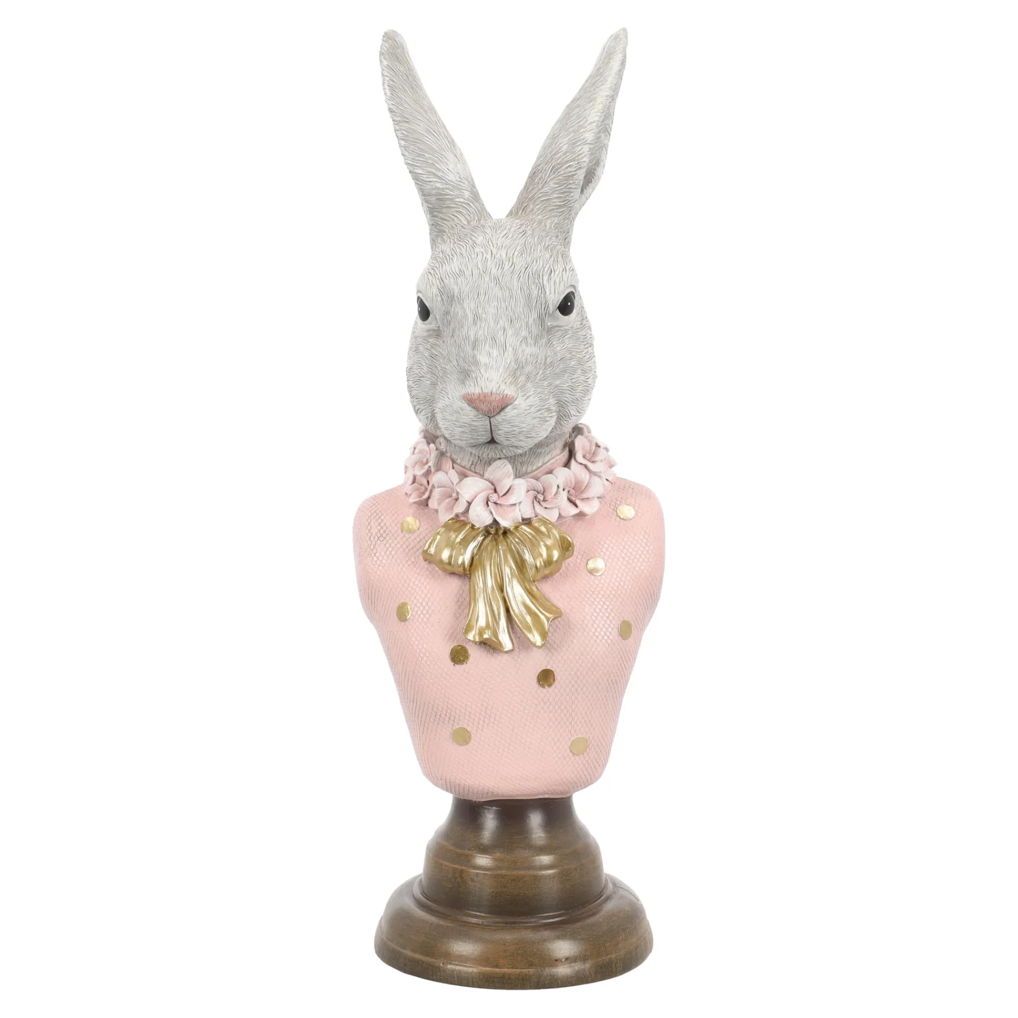O'malley Pasen>Buste konijn roze 39cm