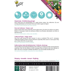 Buzzy Moestuin>Californische slaapmutsjes