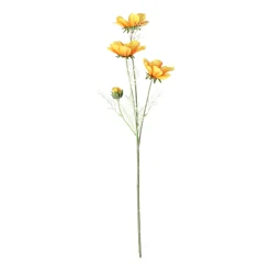 Everlands Kunstplanten En Kunstbloemen>Calliopsis geel 64 cm