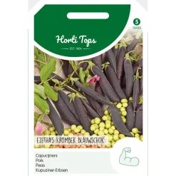 Horti Tops Moestuin>Capucijners Ezetha Krombek blauwschok 100g