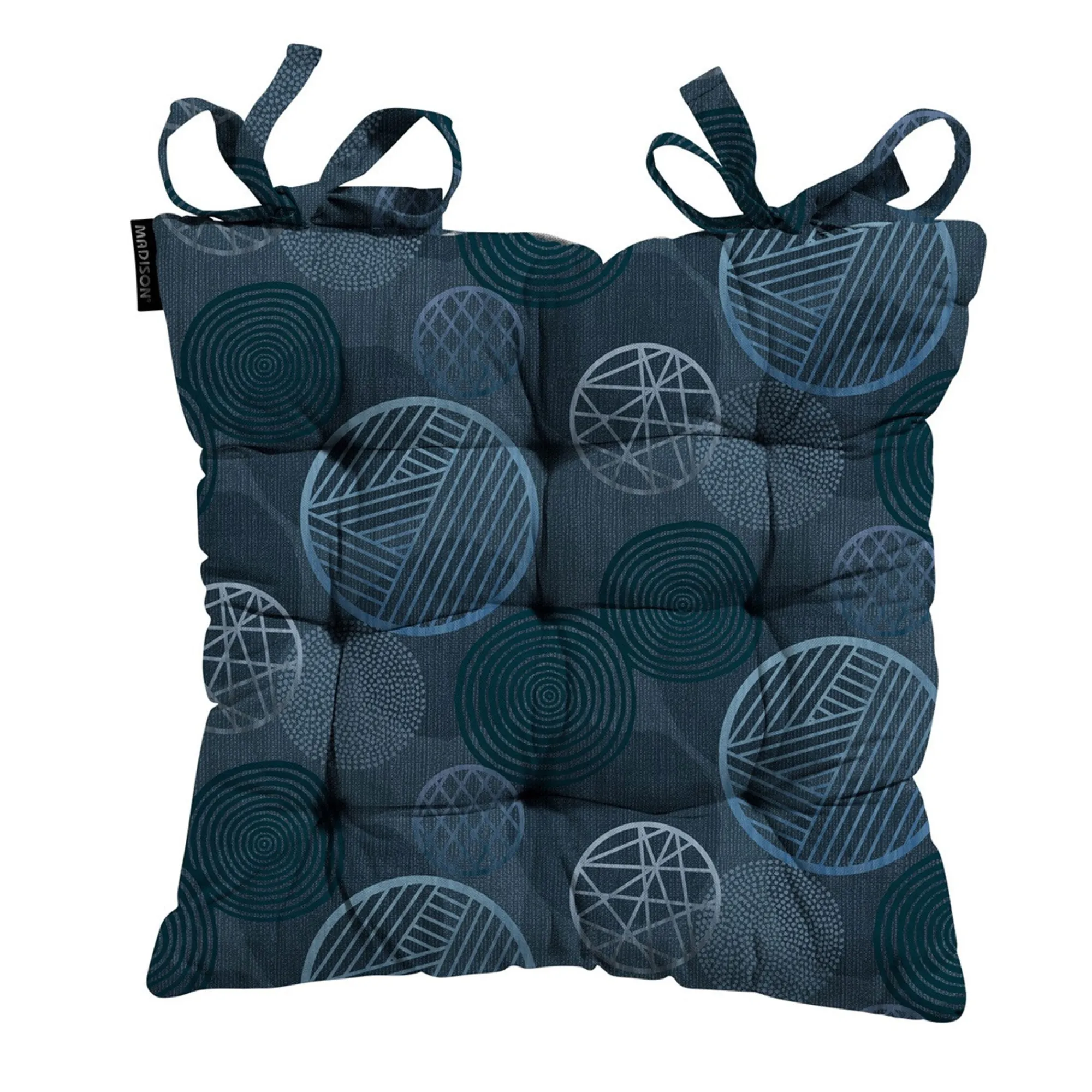 Madison Tuinkussens>Circle blue C026 46x46 Toscane