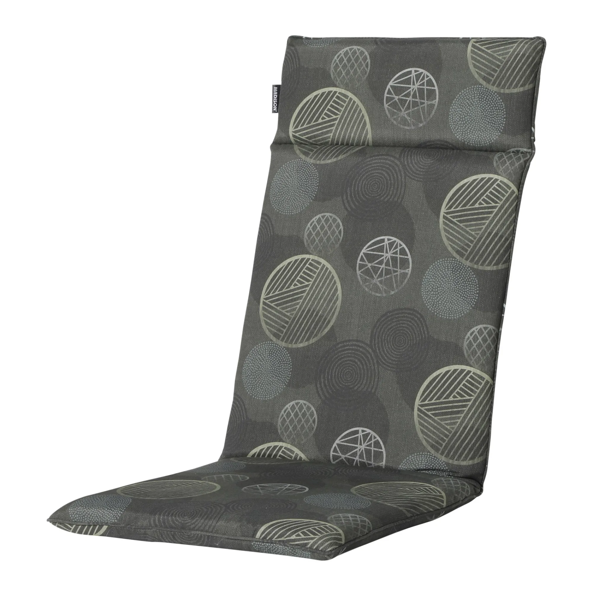 Madison Tuinkussens>Circle Green kussen hoog uni 50x120