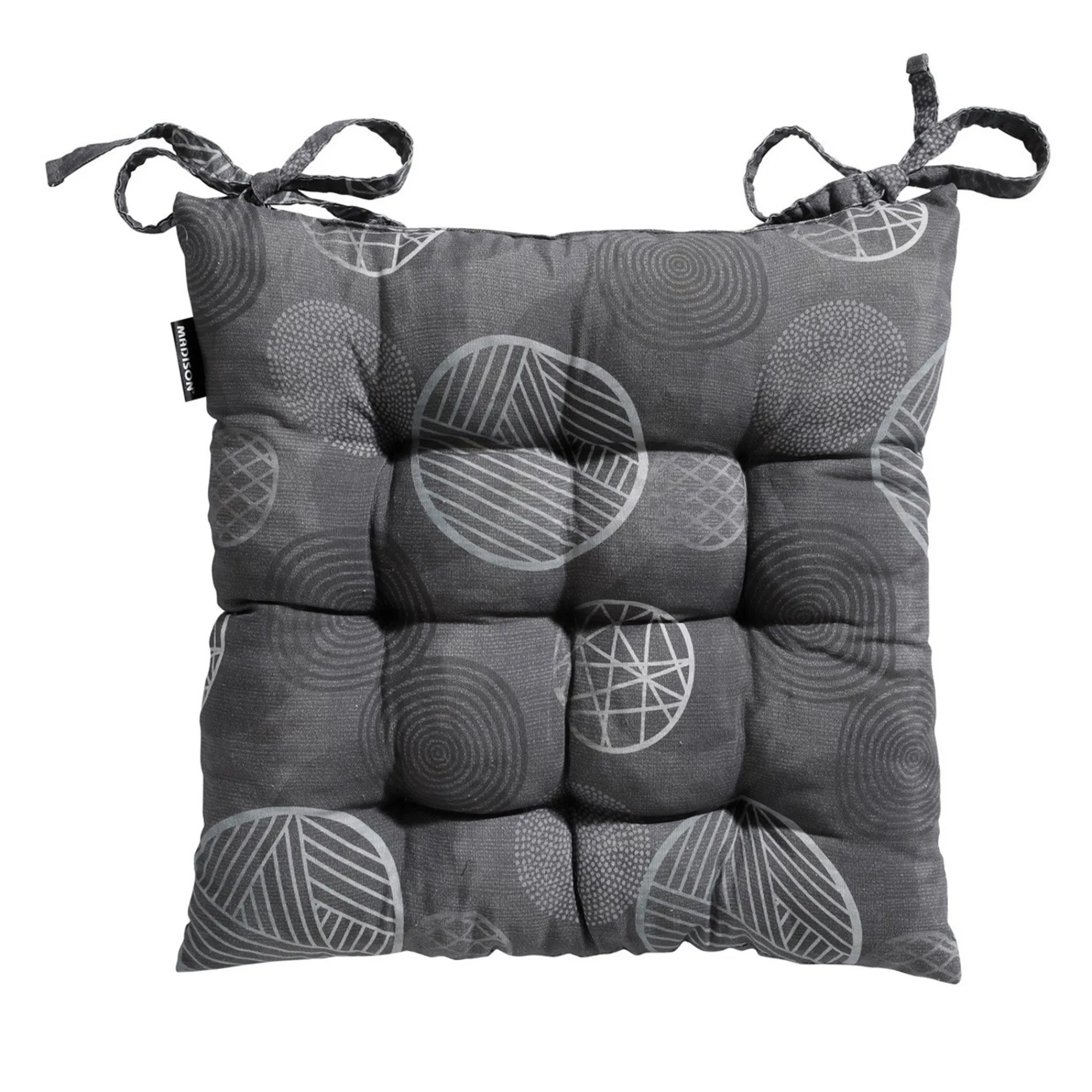 Madison Tuinkussens>Circle grey C024 46x46 Toscane
