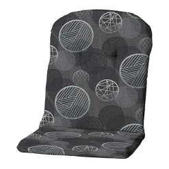 Madison Tuinkussens>Circle Grey kuipkussen H 45x96