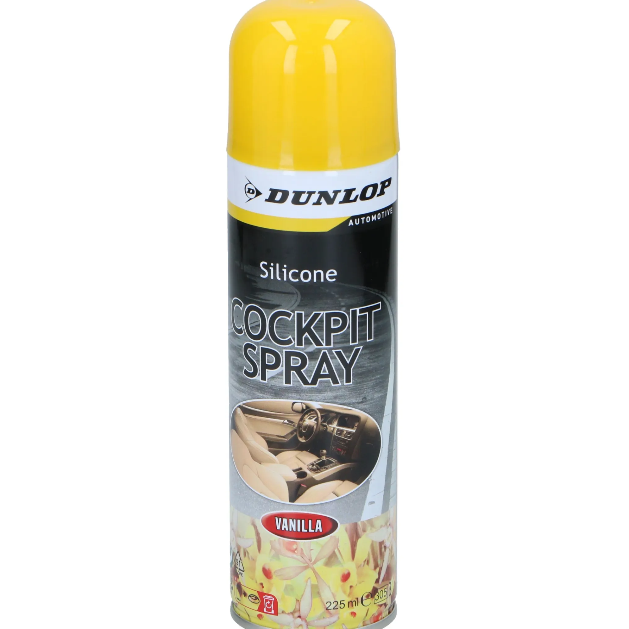 Dunlop Autoreiniging En Onderhoud>Cockpit spray 225ml assorti