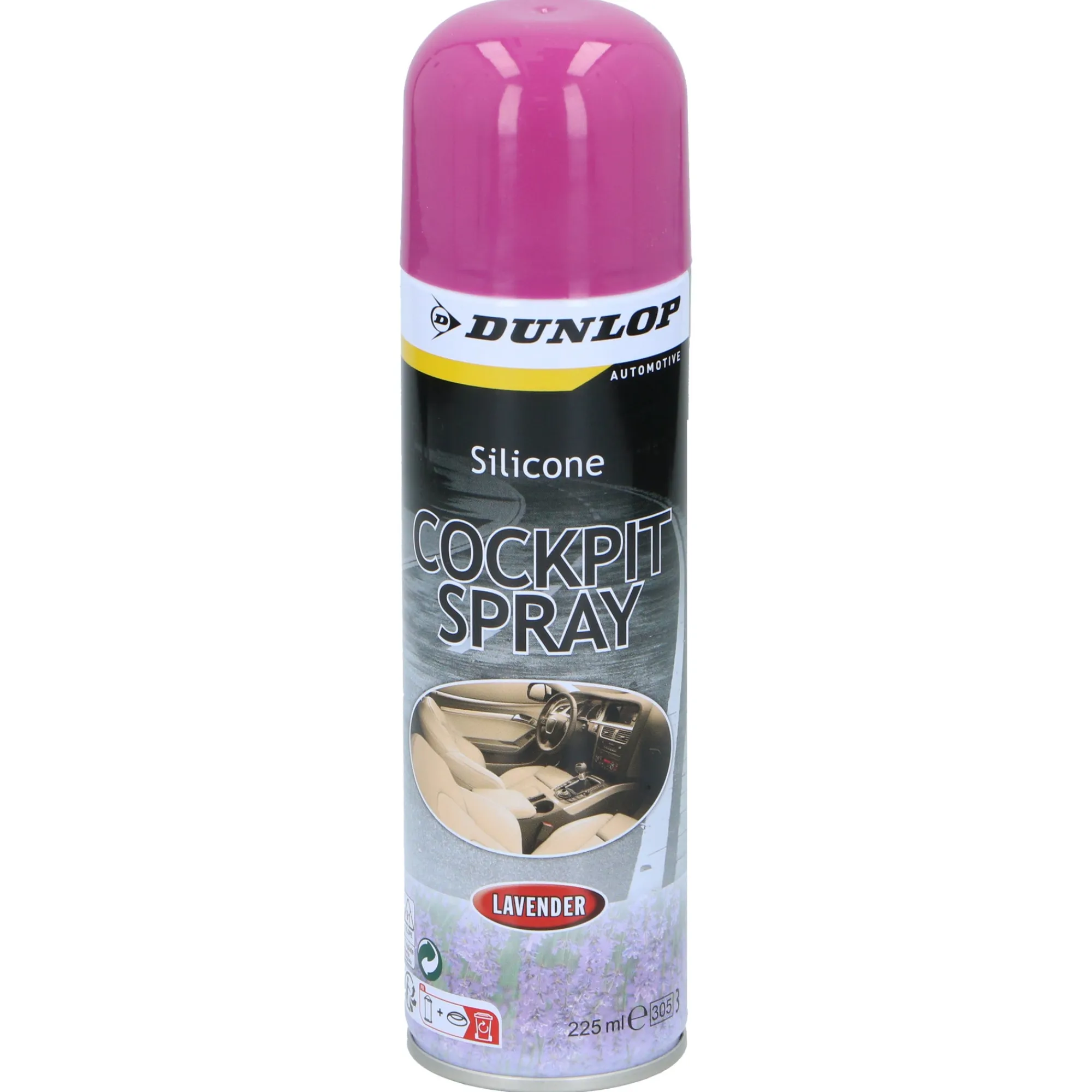Dunlop Autoreiniging En Onderhoud>Cockpit spray 225ml assorti