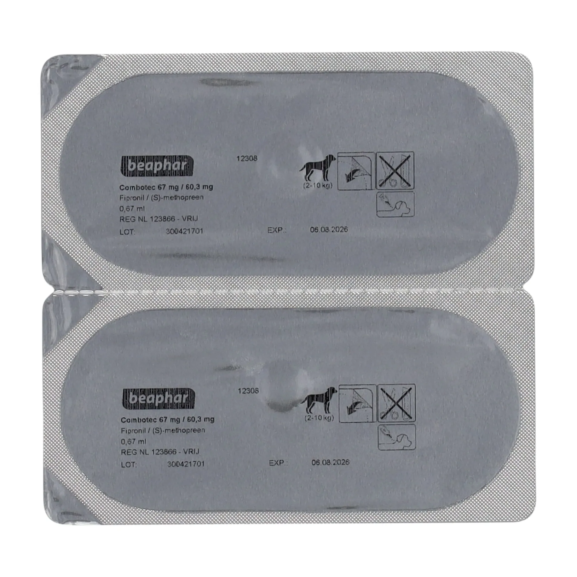 Beaphar Hondenverzorging>Combotec hond 2-10kg