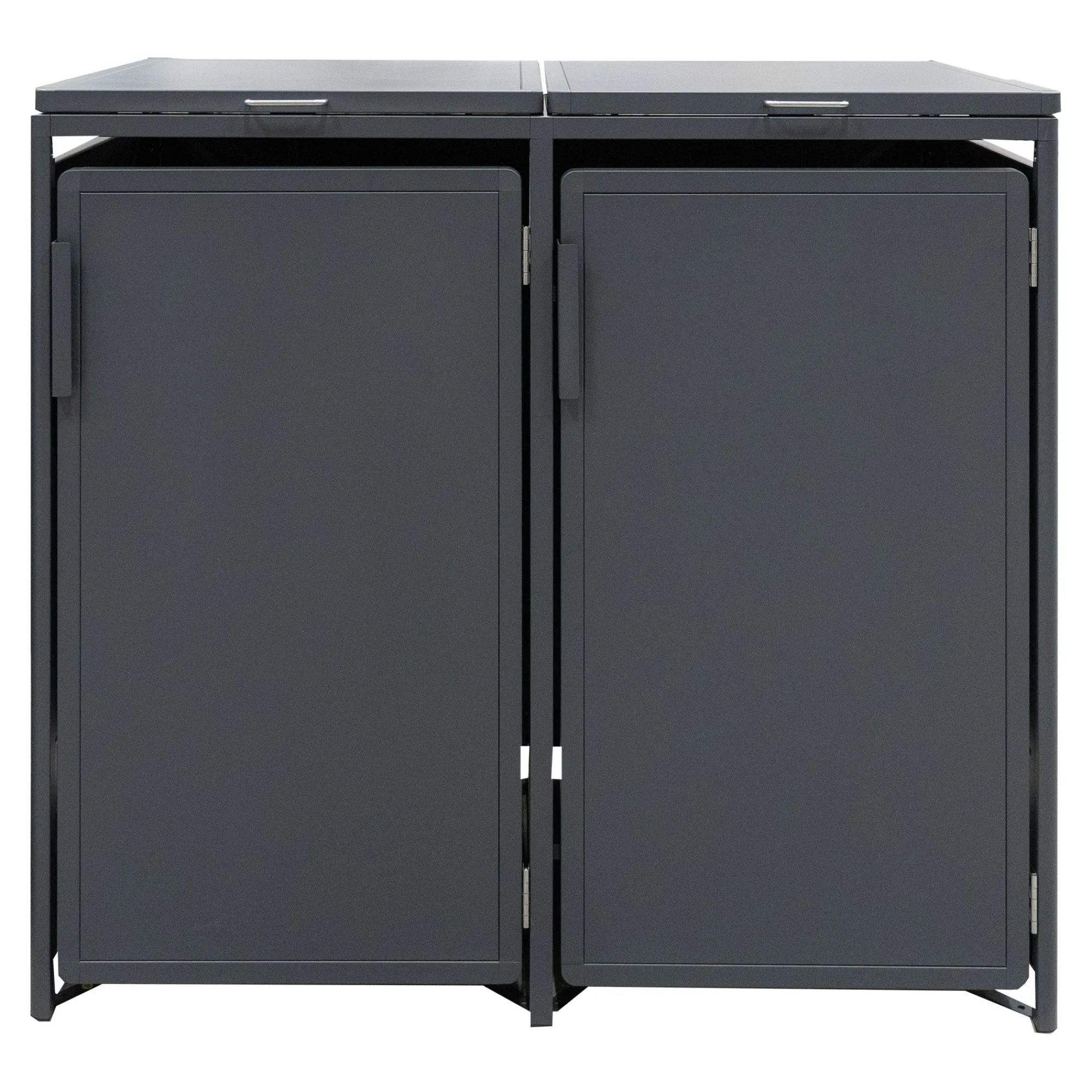 Bois le Duc Opbergen>Containerberging metaal dubbel 80x134x122cm