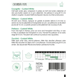Horti Tops Moestuin>Courgette Custard White