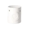Scentmoods Kaarsen>Creascents brander wit 10 cm