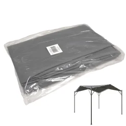 Overkapping Tuin>Dakdoek Lombardo Robella antraciet