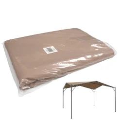 Bois le Duc Overkapping Tuin>Dakdoek pergola Robella Taupe