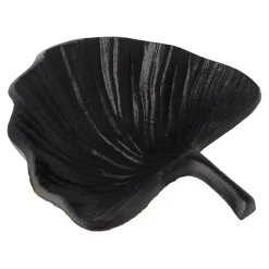 Woondecoratie>Deco blad metaal Parksville 12 cm zwart