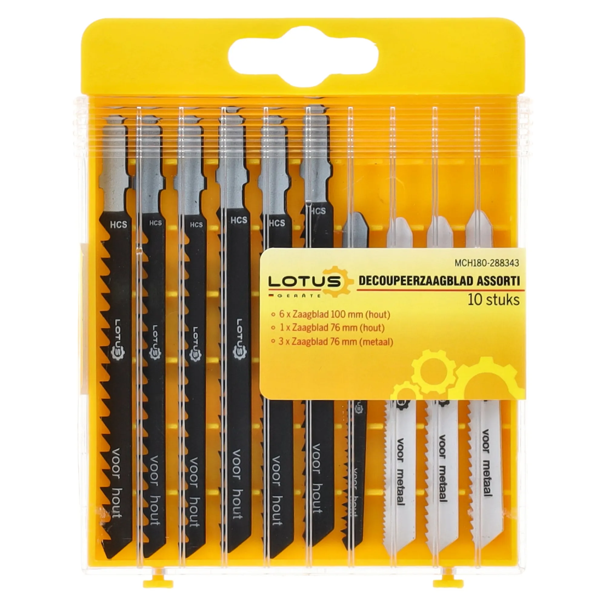 Lotus Toebehoren Elektrisch Gereedschap>Decoupeerzaagblad 10st