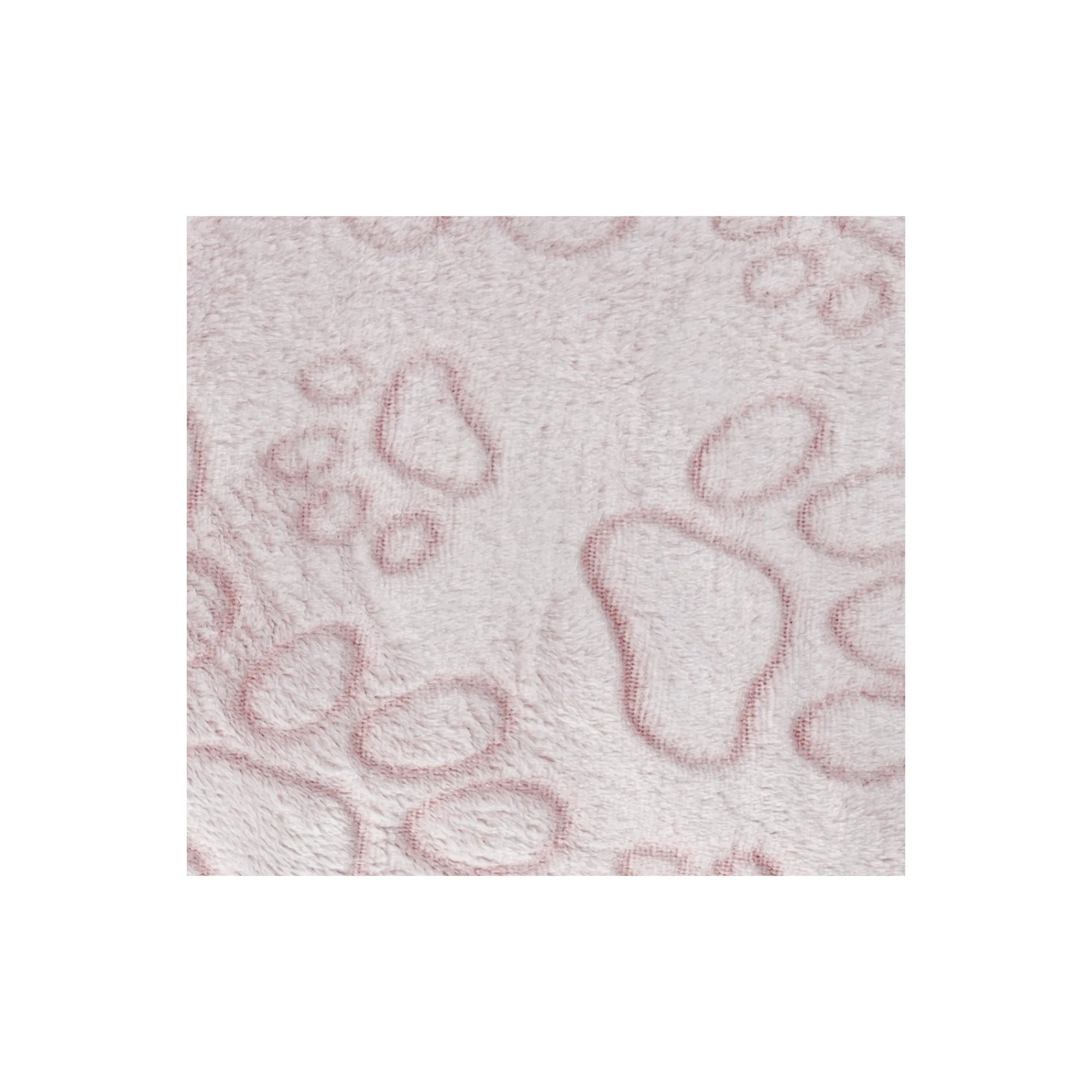 Friendly Pet Hondenverzorging>Deken hond poot 70x100cm oud roze