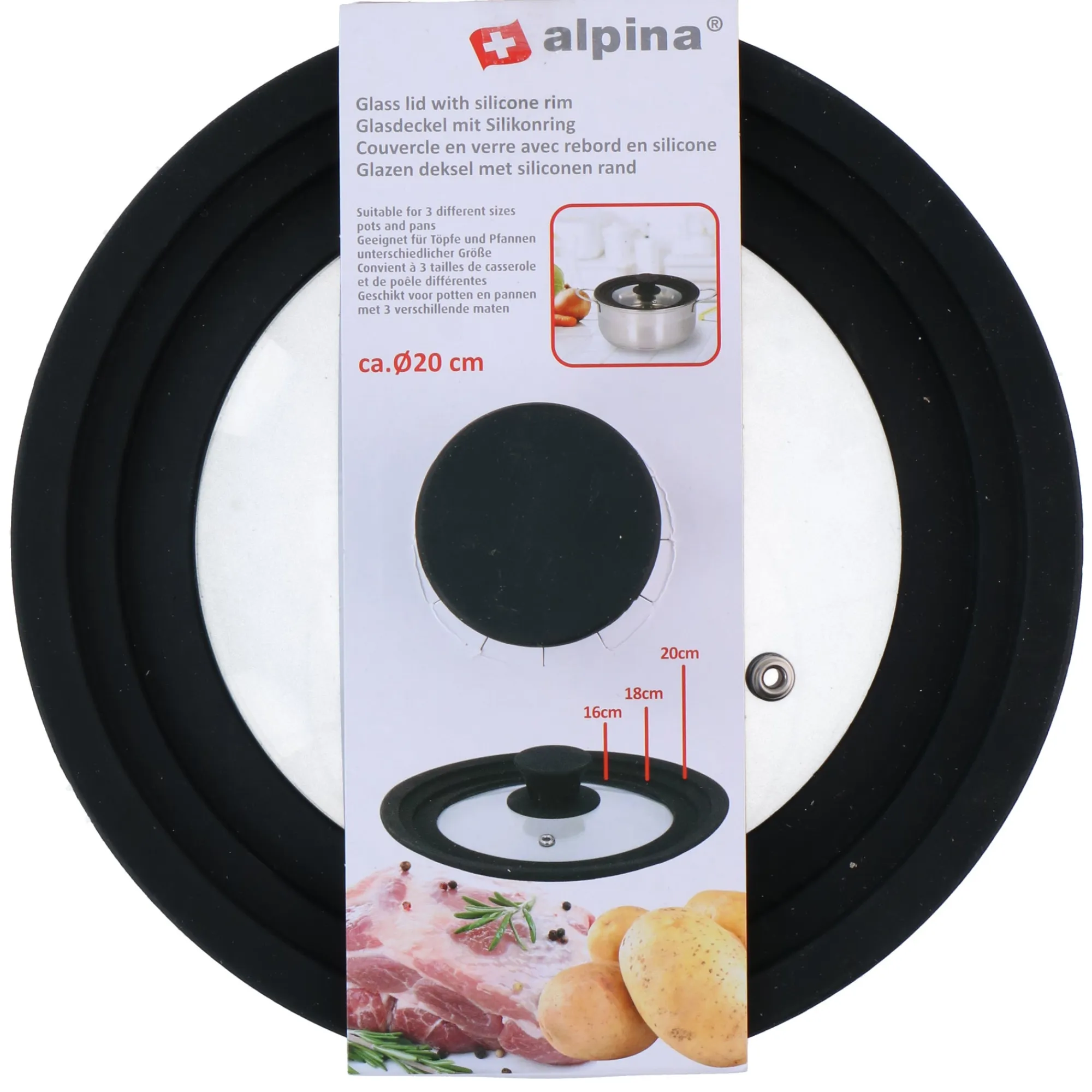 Alpina Koken & Tafelen>Deksel D20cm