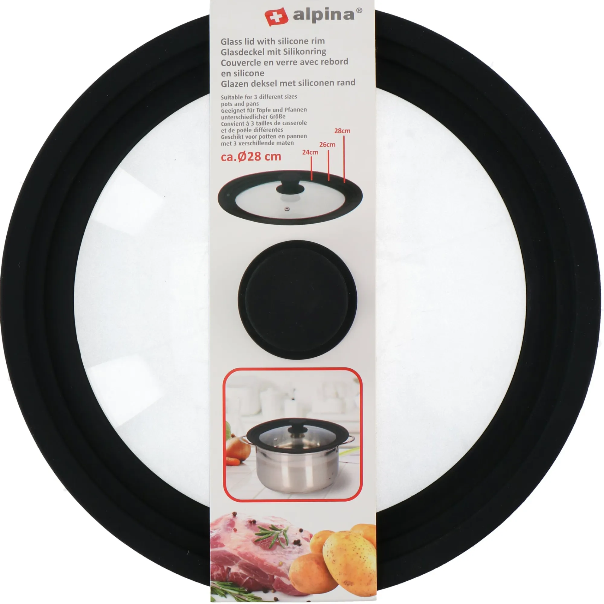 Alpina Koken & Tafelen>Deksel D28cm