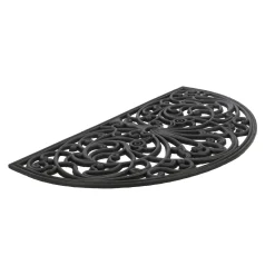 Van Cranenbroek Woondecoratie>Deurmat rubber halfrond 45 x 75 cm