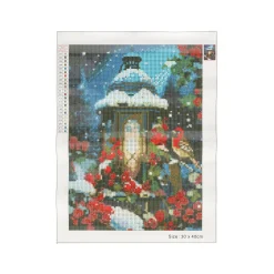 Creative Craft Group Kerstdecoratie>Diamond painting 30x40cm kerst