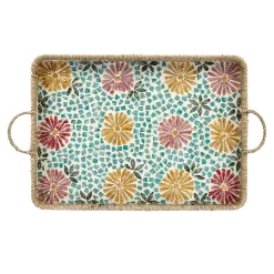 Koken & Tafelen>Dienblad flower 56 x 40 cm