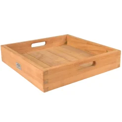 Bois le Duc Woondecoratie>Dienblad Rebais 40x40x8 teak