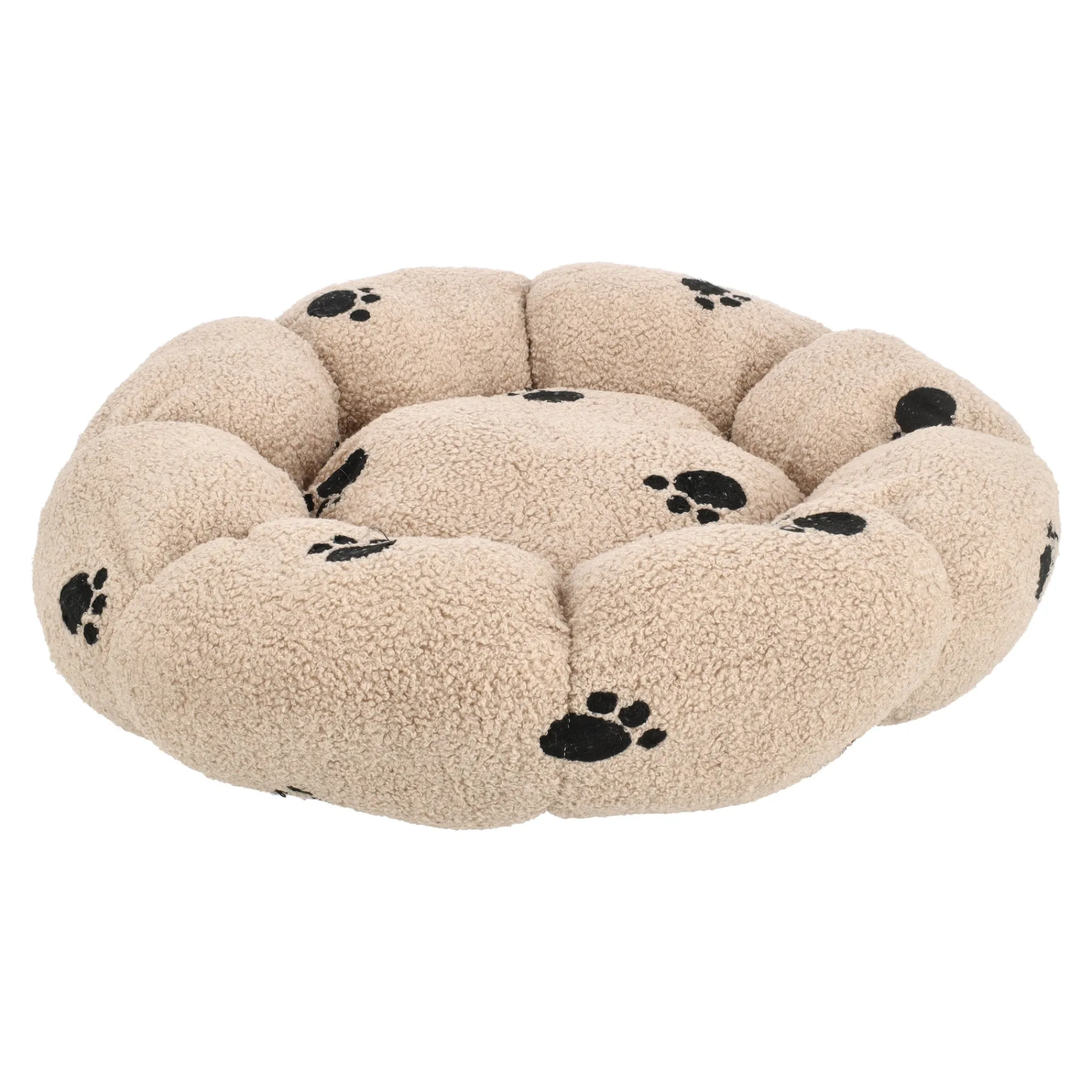 Friendly Pet Kattenmand|Hondenkussen>Dierenkussen flower grijs 58cm