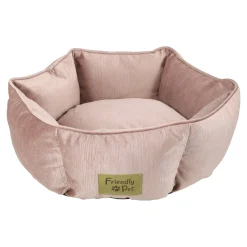 Friendly Pet Hondenmand>Dierenmand Kaya roze 55x55x20cm