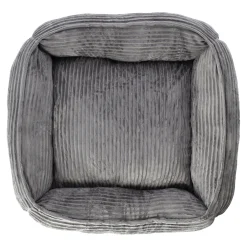 Friendly Pet Kattenmand|Hondenkussen>Dierenmand stripe design 65x60x20cm antra