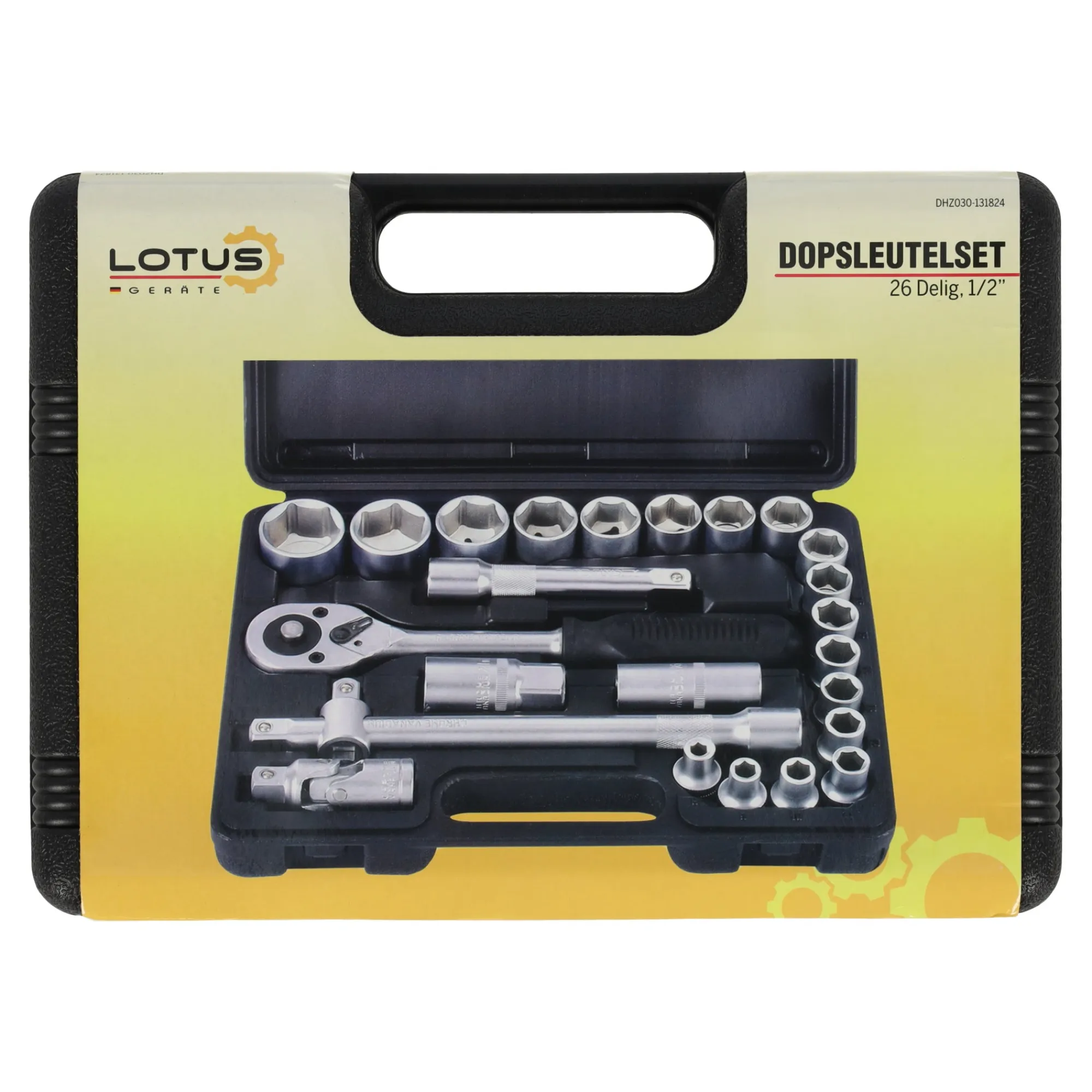 Lotus Handgereedschap>Dopsleutelset 26-delig