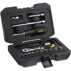 Stanley Handgereedschap>Dopsleutelset 38-delig 1/4"