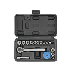 Westham Handgereedschap>Dopsleutelset 17-delig 1/4"