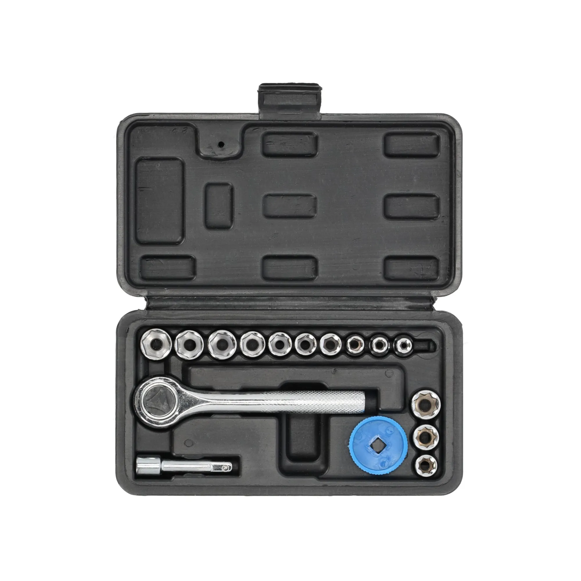 Westham Handgereedschap>Dopsleutelset 17-delig 1/4"