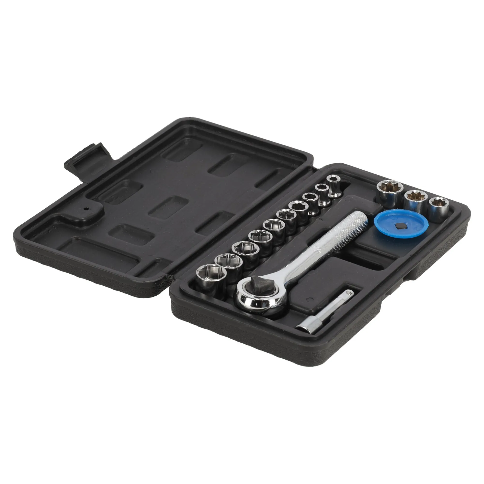 Westham Handgereedschap>Dopsleutelset 17-delig 1/4"