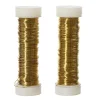 Decoris Woondecoratie>Draad metaal 3mm 6m goud 2st