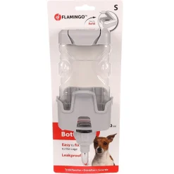Flamingo Drink- En Voerbak Hond>Drinkfles hond duna 800 ml grijs
