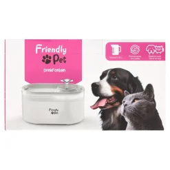 Friendly Pet Drink- En Voerbak Hond|Drinkfontein Kat>Drinkfontein 2.8L wit