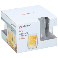 Alpina Koken & Tafelen>Drinkglas 440ml 4st