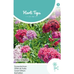 Horti Tops Moestuin>Duizendschoon dubbelbloemig mix