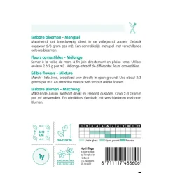 Horti Tops Moestuin>Eetbare bloemen mix