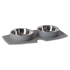 Friendly Pet Drink- En Voerbak Hond>Eet+drinkpot Spilla + mat D11,4cm 210ml FP