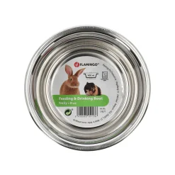 Flamingo Voer- En Drinkbakken Knaagdier>Eetpot knaagd Nelly blauw 14cm 400ml